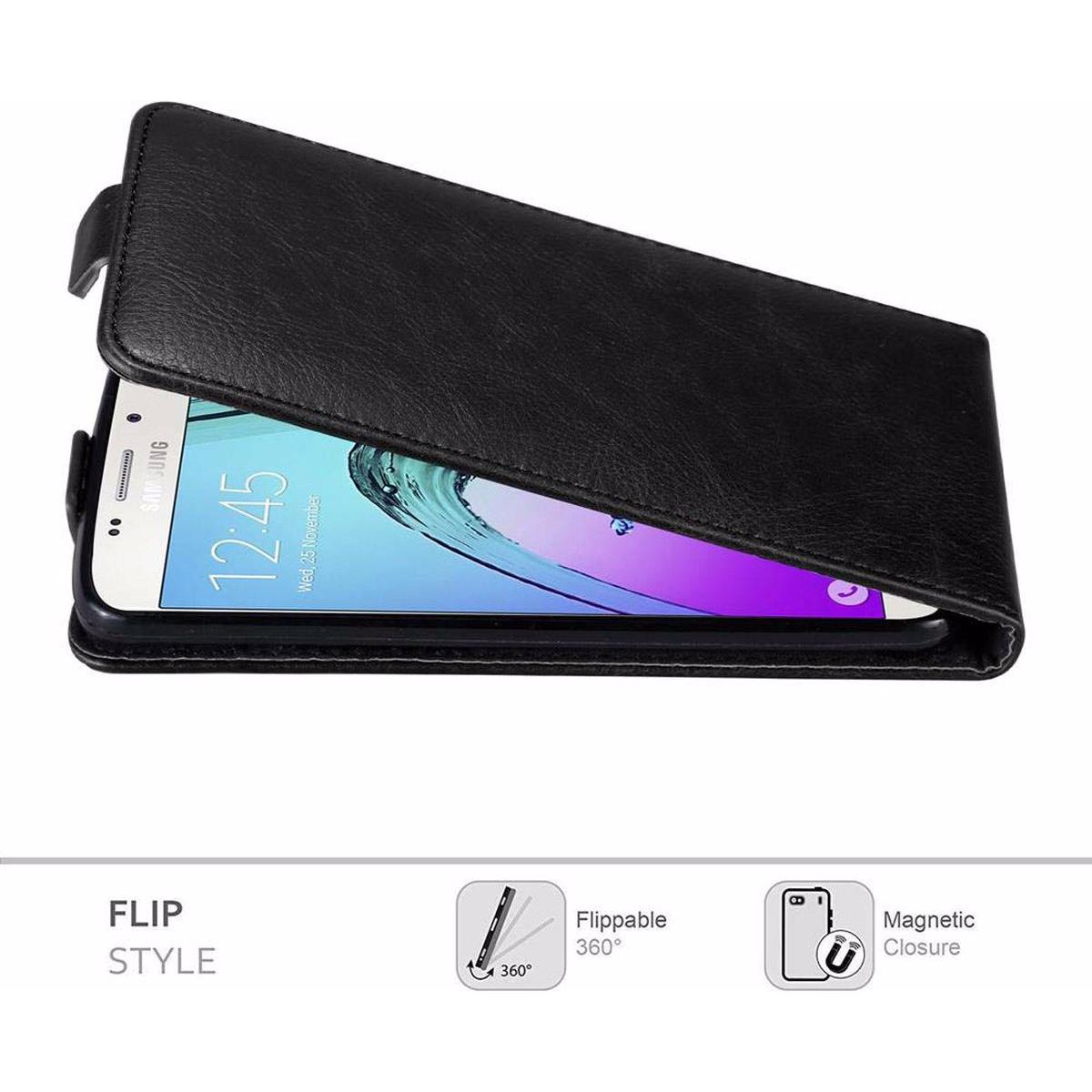 Thumbnail - Cadorabo Flip wie Invisible Cover (Samsung Galaxy A5 (2016)), Smartphone Hülle, Schwarz