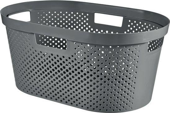 Produktbild Curver Kosz na pranie Infinity Recycled 40L szary (40 l)