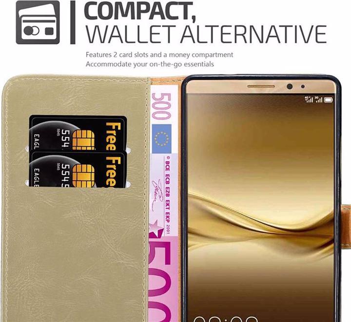 Actual product image Cadorabo Book Luxury Cover (Mate 8)