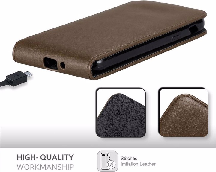 Produktbild Cadorabo Flip wie Invisible Cover (Samsung Galaxy Xcover 4, Samsung Galaxy Xcover 4s)