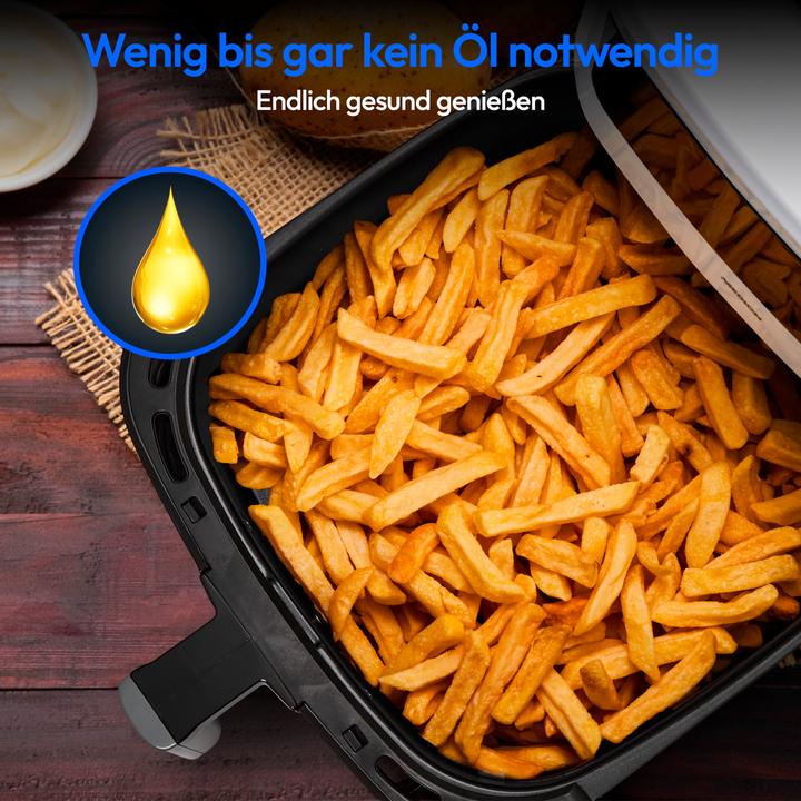 Immagine prodotto Medion MD 11750 Friggitrice Life P10 XL Duo da 6,8 litri, bianca