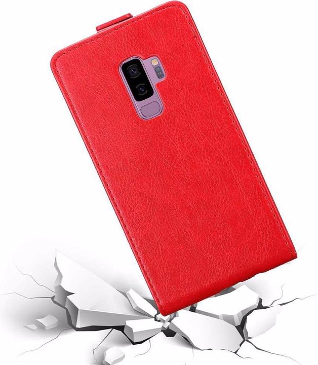 Immagine prodotto Cadorabo Flip come copertura invisibile (Samsung Galaxy S9+)