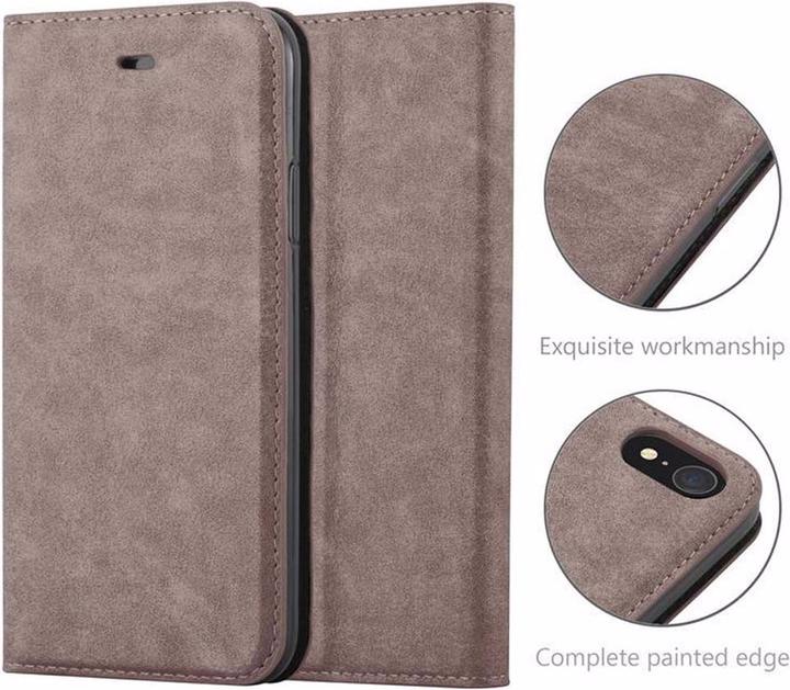 Actual product image Cadorabo Book Invisible Magnet Cover (Apple iPhone XR)