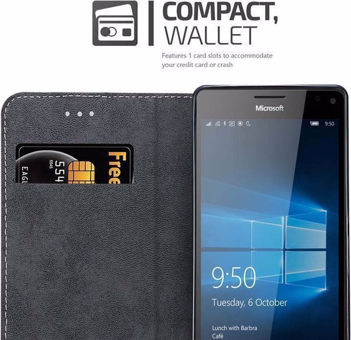 Actual product image Cadorabo Book X Wallet Cover (Microsoft Lumia 950 XL)