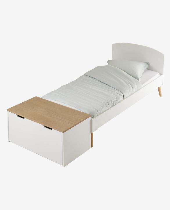 Image du produit Vertbaudet Coffre à jouets sur roulettes pour chambre d'enfant