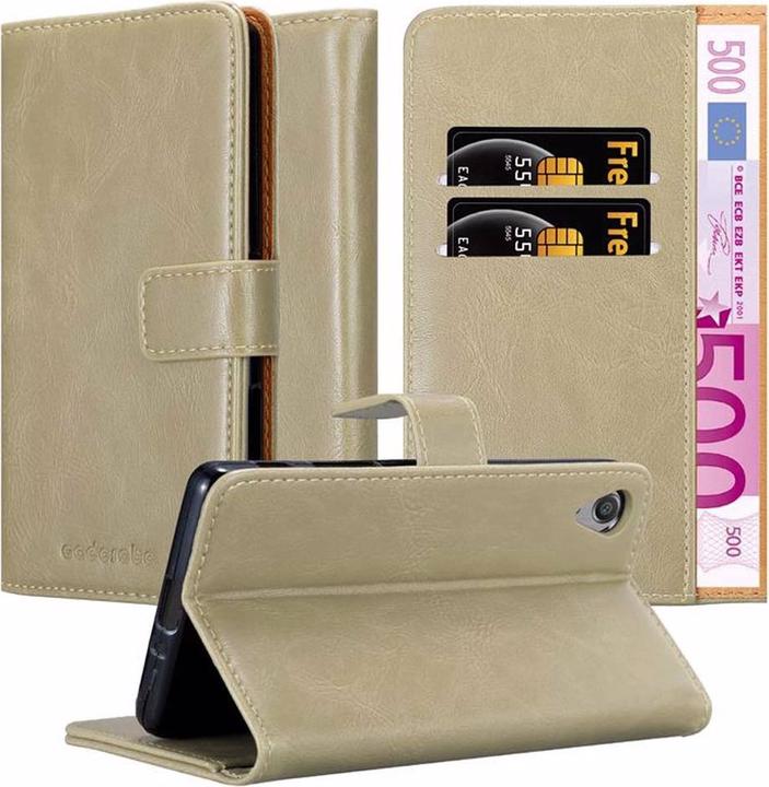 Actual product image Cadorabo Book Luxury Cover (Sony Xperia X)