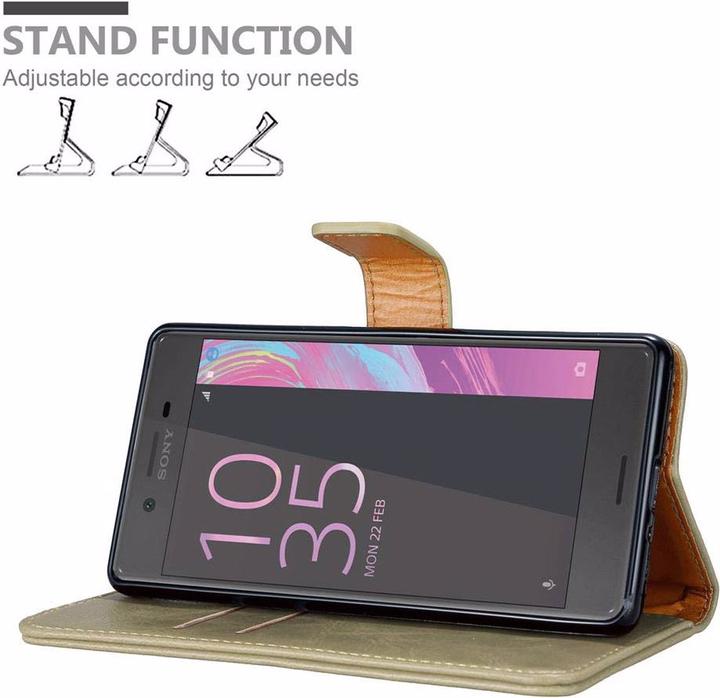 Actual product image Cadorabo Book Luxury Cover (Sony Xperia X)