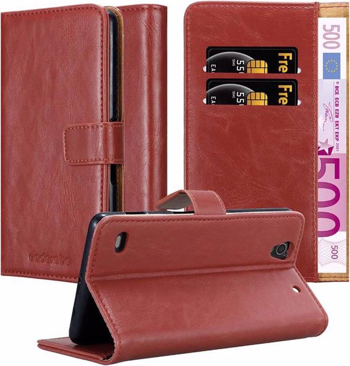 Actual product image Cadorabo Book Luxury Cover (Sony Xperia C4)