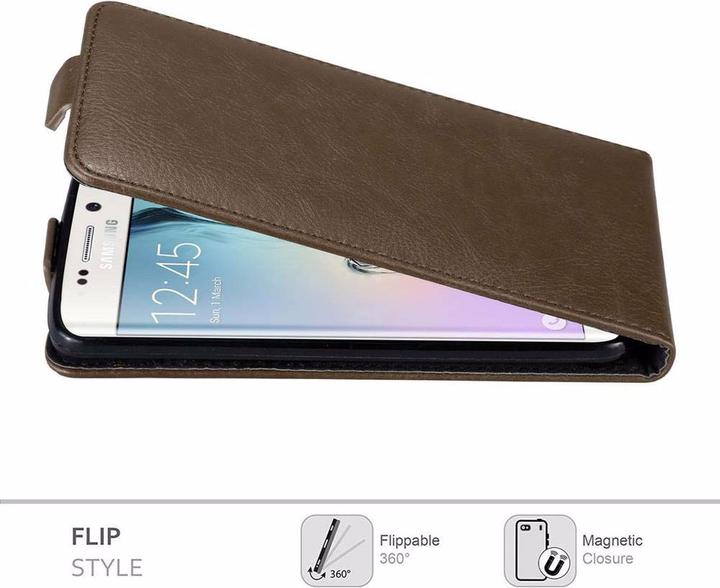 Productafbeelding Cadorabo Flip als onzichtbaar deksel (Samsung Galaxy S6 Edge)
