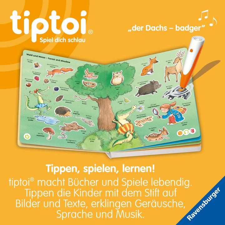 Actual product image Ravensburger Tiptoi Mein erstes Bild-Wörterbuch Deutsch-Englisch (English, German, Franziska Harvey, 2025)