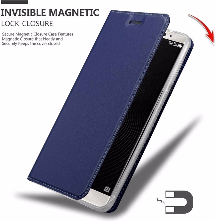Actual product image Cadorabo Book Classy Style Cover (Mate 8)