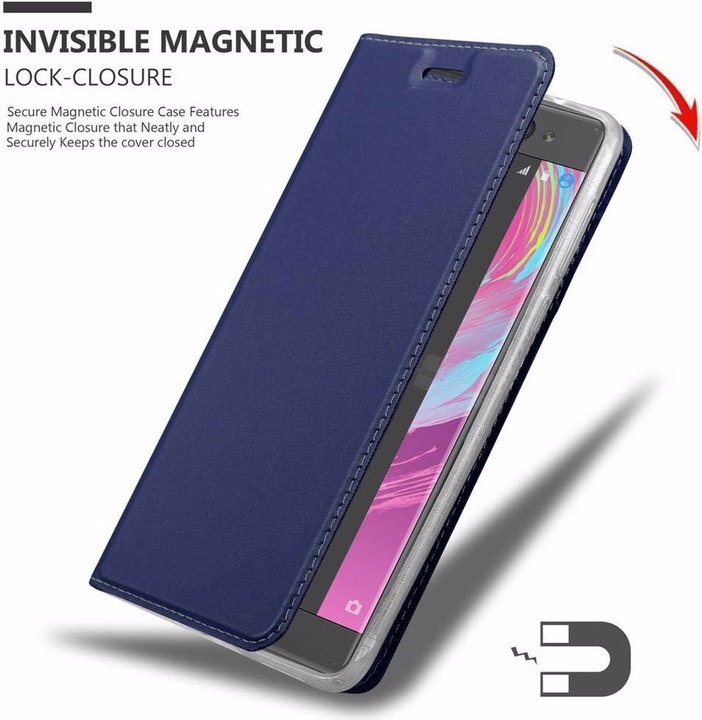 Actual product image Cadorabo Book Classy Style Cover (Sony Xperia XA)
