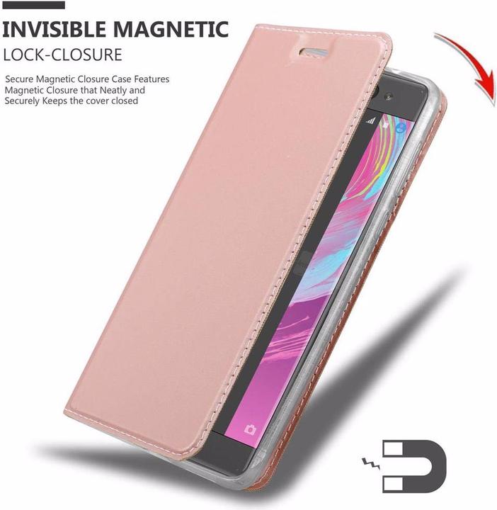 Actual product image Cadorabo Book Classy Style Cover (Sony Xperia XA)