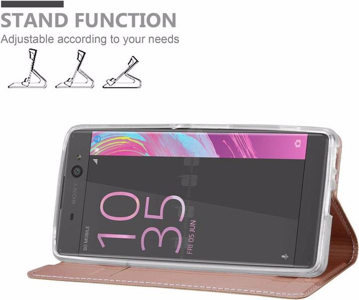 Actual product image Cadorabo Book Classy Style Cover (Sony Xperia XA)