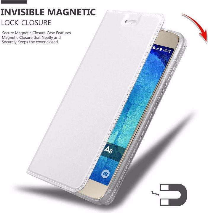 Produktbild Cadorabo Book Classy Style Cover (Samsung Galaxy A8 (2018))