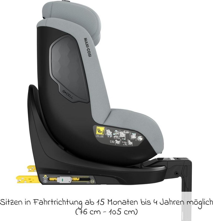 Actual product image Maxi-Cosi Mica Eco I-Size Authentic Grey (Reboarder, ECE R129/i-Size Standard)