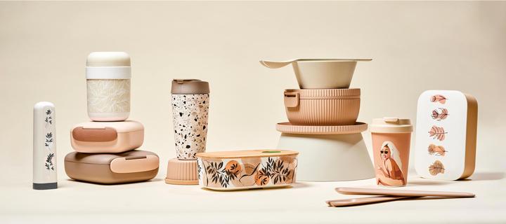 Produktbild Chic.Mic Lunchbox Mini Square Himbeer