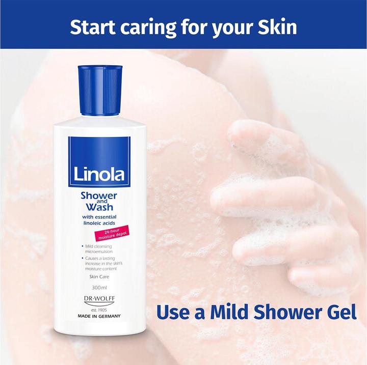 Produktbild Linola Dusch- und Waschgel (300 ml)