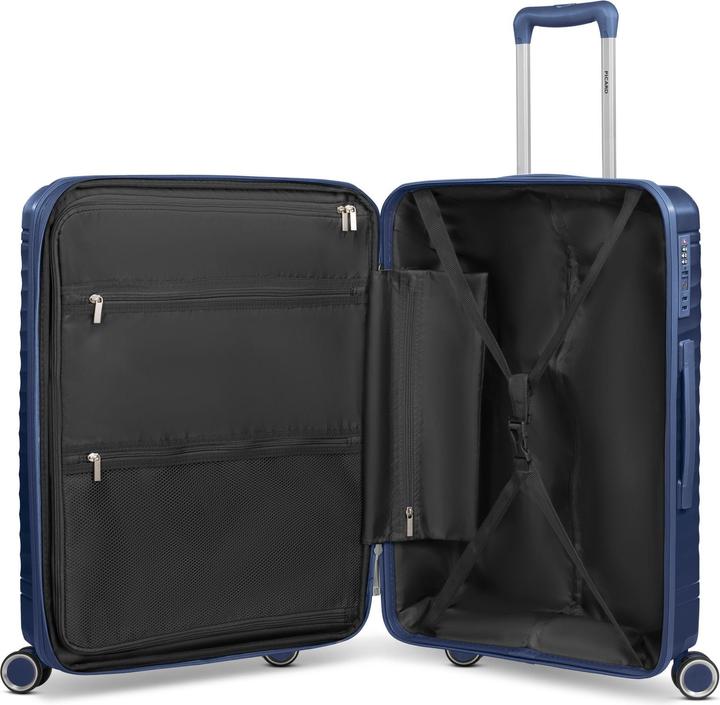 Produktbild Picard Vienna 4 Rollen Trolley M 65 cm mit Dehnfalte (64 l)