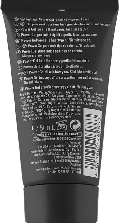 Immagine prodotto Goldwell gel di potenza (Gel per capelli, 50 ml)