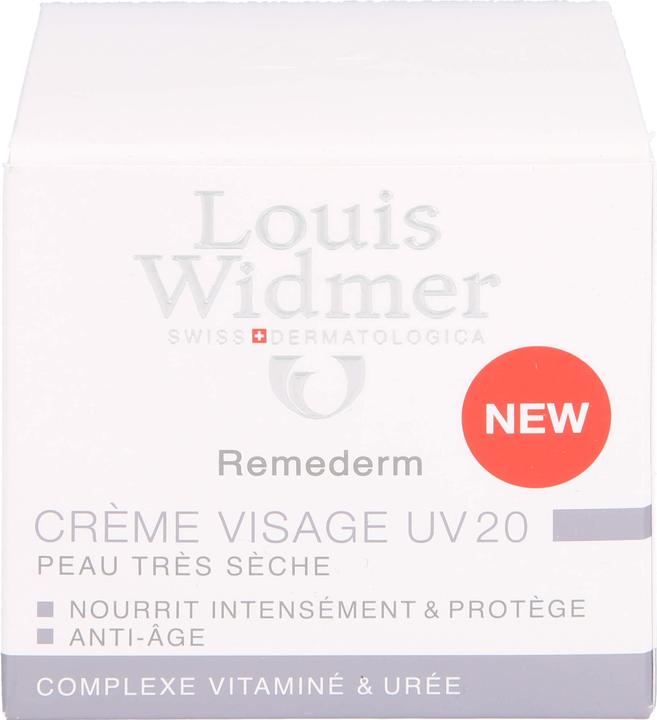 Image du produit Louis Widmer Remederm Crème visage UV parfumée (50 ml, Crème de jour, SPF 30)