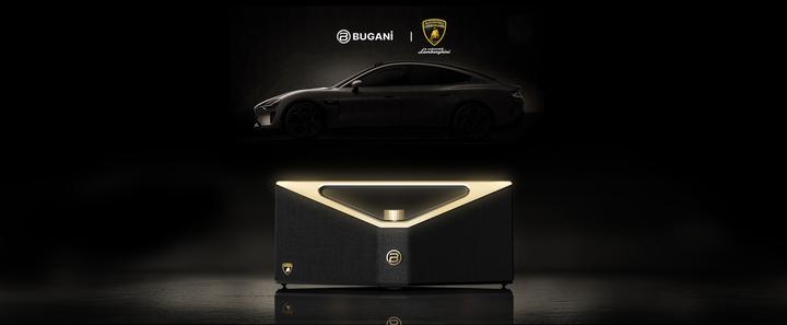 Image du produit Bugani Brief Pro Bluetooth-Lautsprecher black+gold