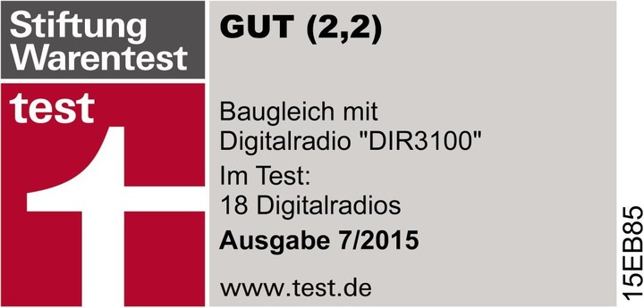 Actual product image Hama Dir 3110 (Web radio, DAB+, FM, Wi-Fi)