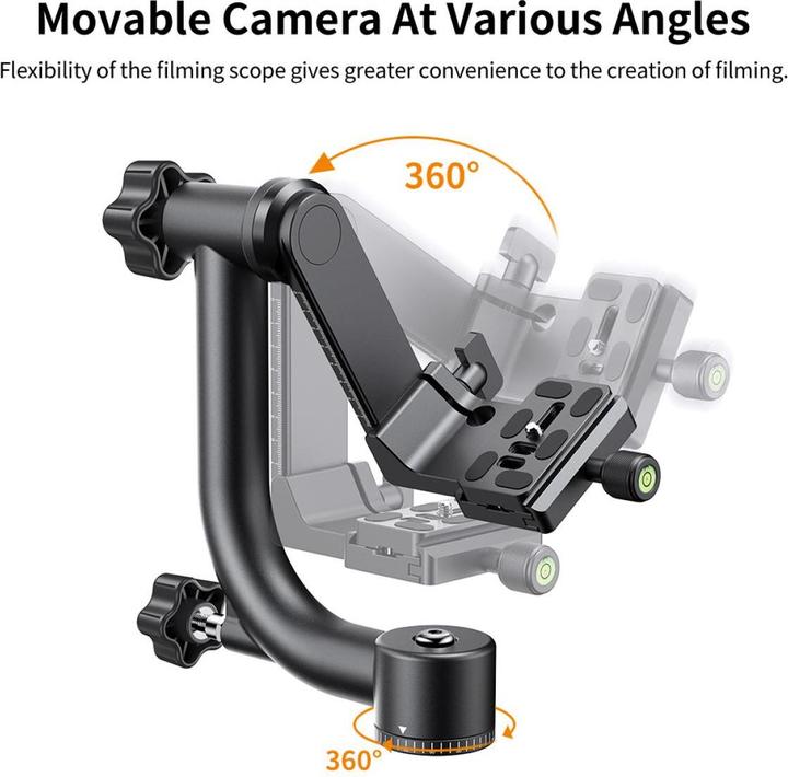 K&F Concept Panoramic Gimbal Tripod Head