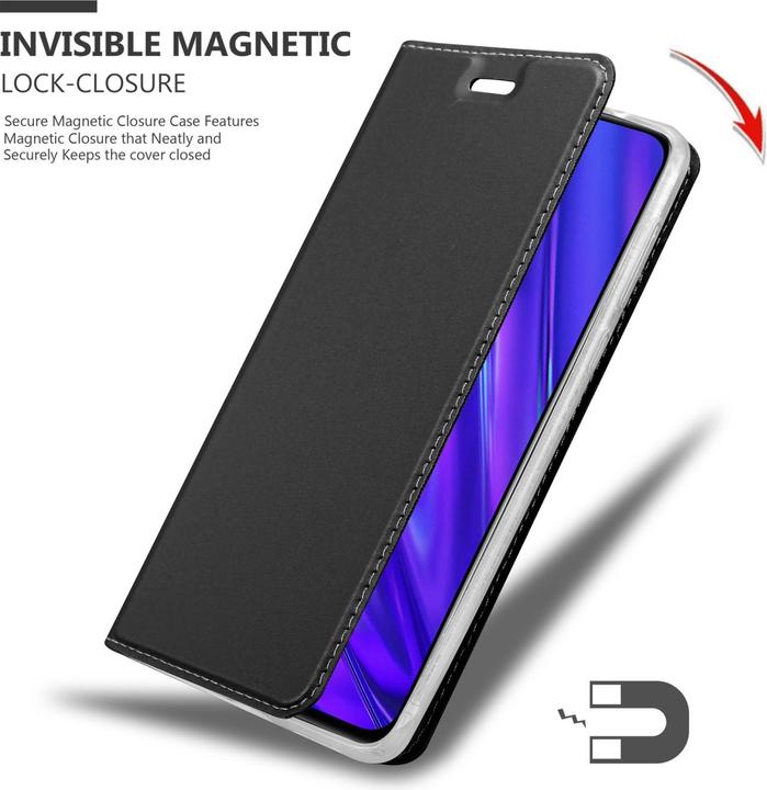 Image du produit Cadorabo Classy Book Housse pour Realme 5 / 5i / 6i / C3 (Domaine 5i, Domaine 6i, Realme 5, Realme C3)