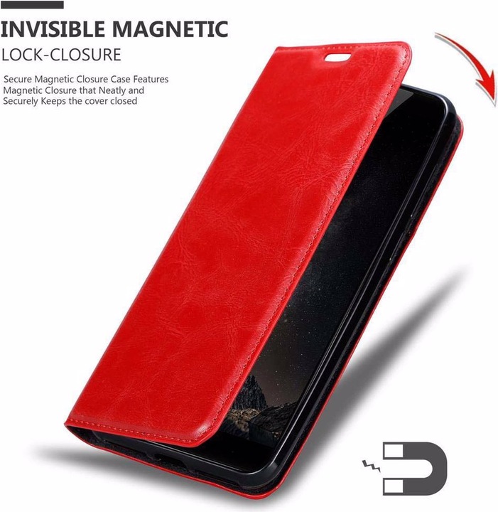 Actual product image Cadorabo Book Invisible Magnet Cover (ZTE Nubia Z11 Max)
