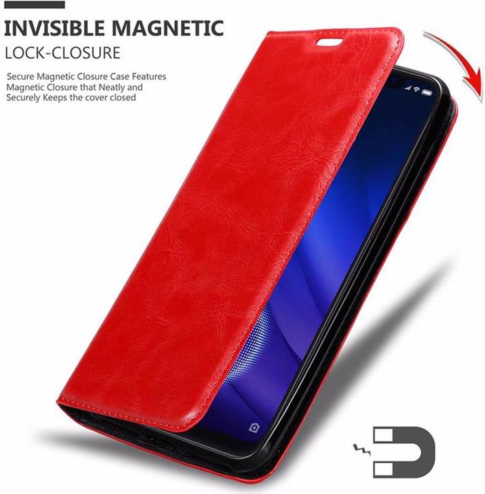 Actual product image Cadorabo Book Invisible Magnet Cover (Mi 8 Pro)