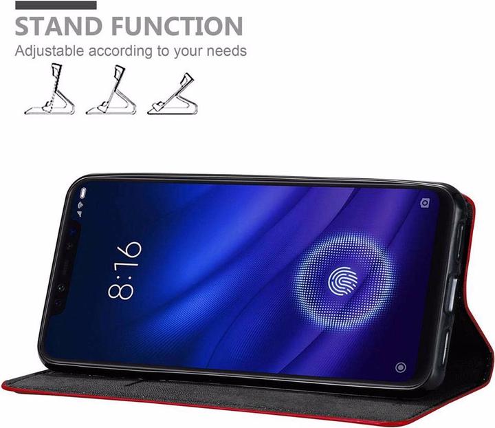 Actual product image Cadorabo Book Invisible Magnet Cover (Mi 8 Pro)