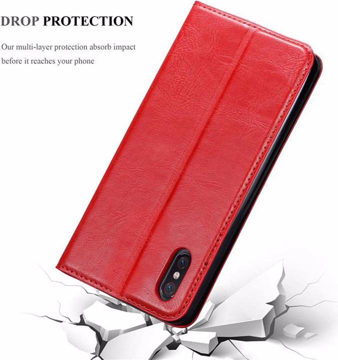 Actual product image Cadorabo Book Invisible Magnet Cover (Mi 8 Pro)