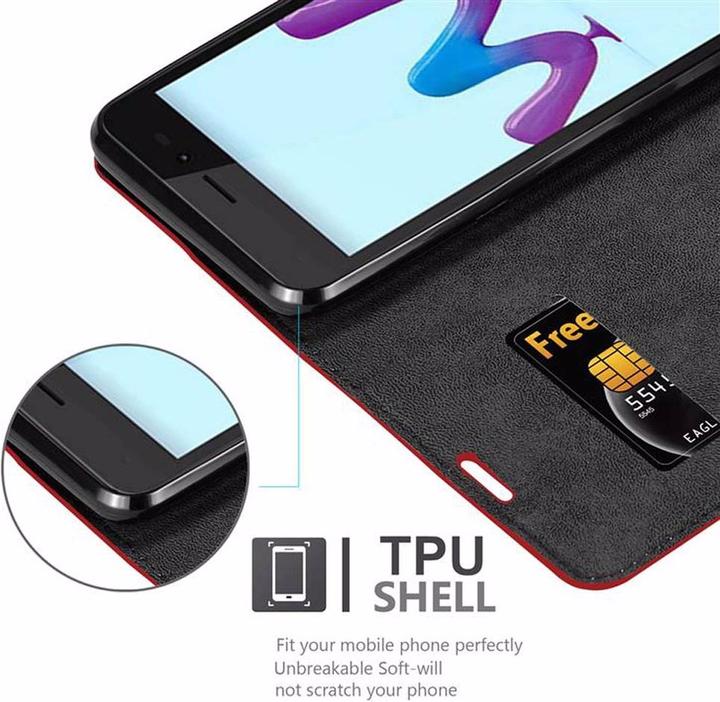 Productafbeelding Cadorabo Boek Onzichtbare Magneethoes (Wiko Sunny 3)
