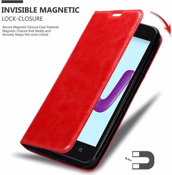 Productafbeelding Cadorabo Boek Onzichtbare Magneethoes (Wiko Sunny 3)