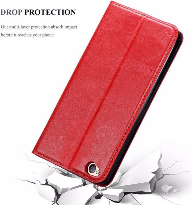 Actual product image Cadorabo Book Invisible Magnet Cover (ZTE Nubia N2)
