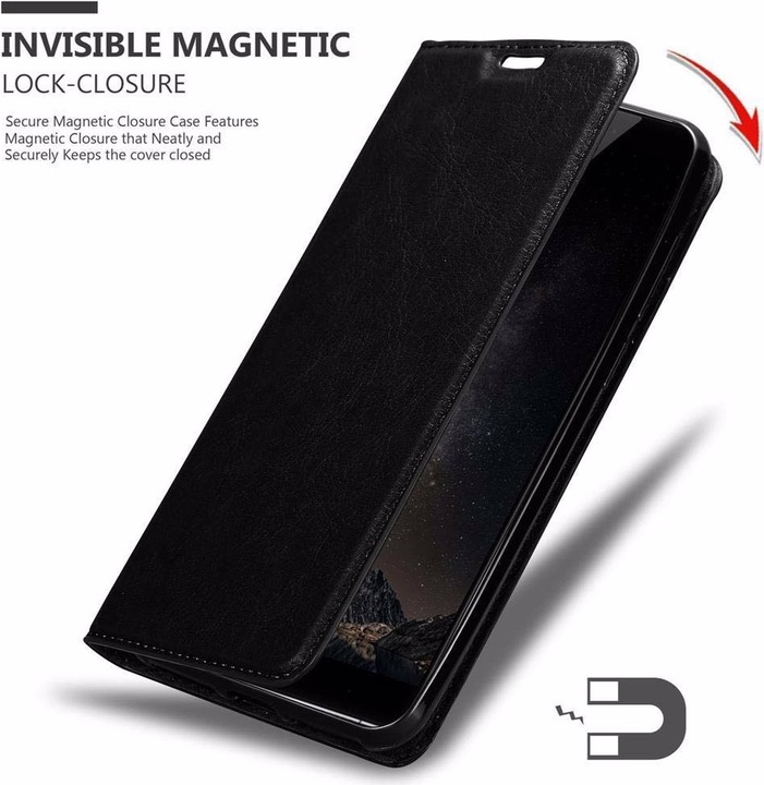 Actual product image Cadorabo Book Invisible Magnet Cover (ZTE Nubia Z11 Max)