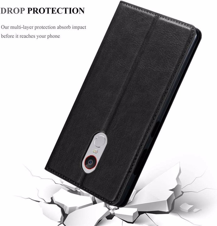 Actual product image Cadorabo Book Invisible Magnet Cover (ZTE Nubia Z11 Max)