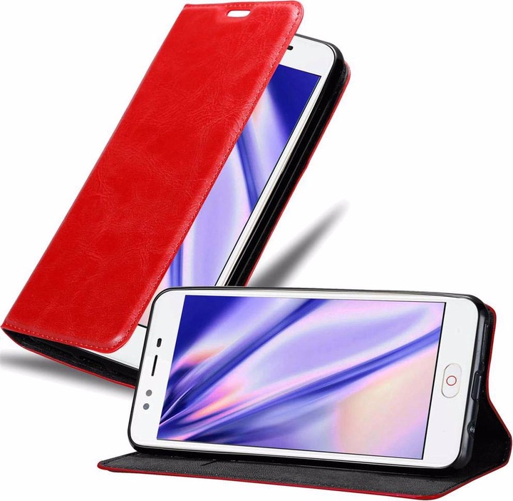 Actual product image Cadorabo Book Invisible Magnet Cover (ZTE Nubia M2 Lite)