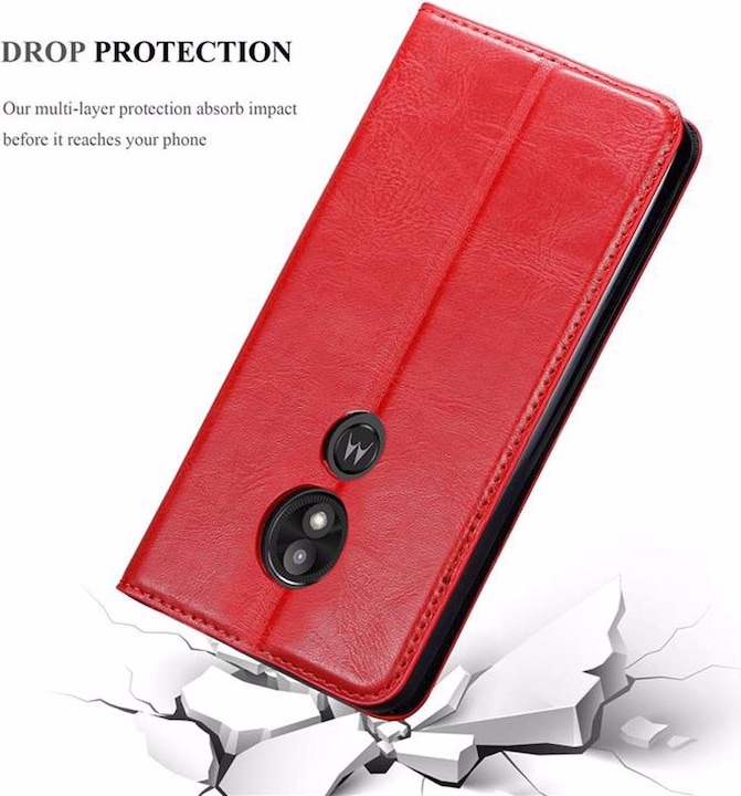 Produktbild Cadorabo Book Invisible Magnet Cover (Motorola Moto E5 Play)
