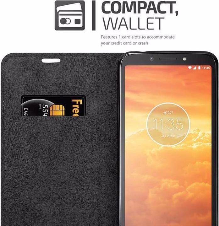 Immagine prodotto Cadorabo Copertina magnetica invisibile del libro (Motorola Moto E5 Play)