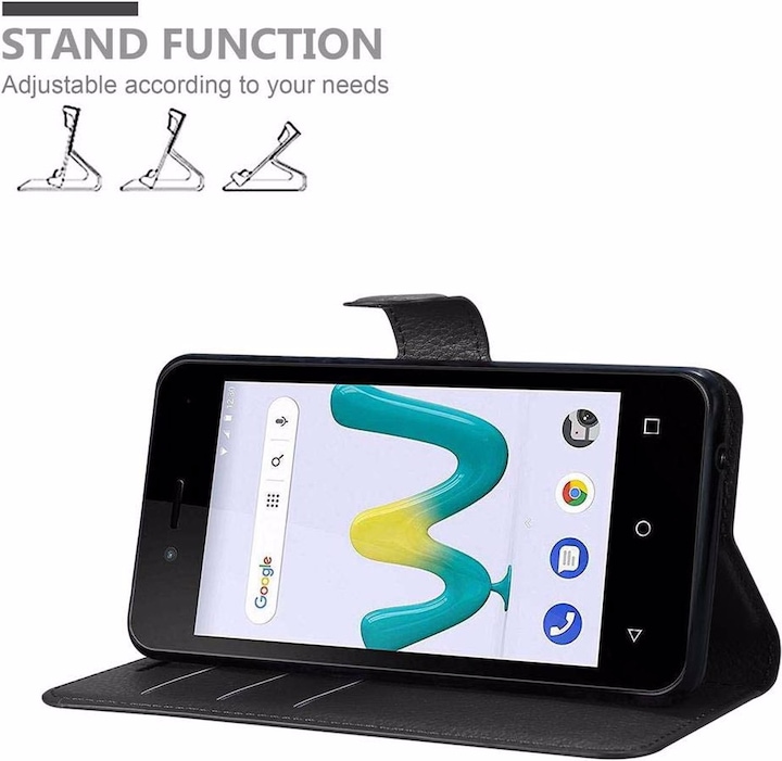 Produktbild Cadorabo Book mit Standfunktion Cover (Wiko Sunny 3 Mini)
