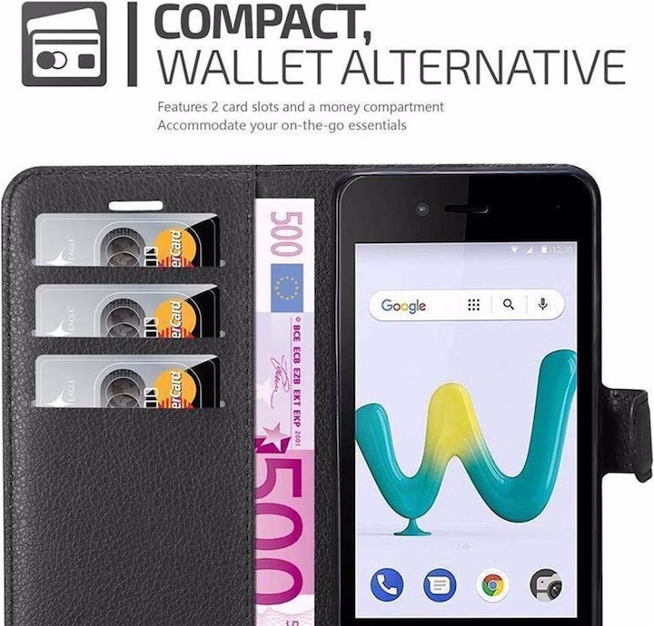Produktbild Cadorabo Book mit Standfunktion Cover (Wiko Sunny 3 Mini)
