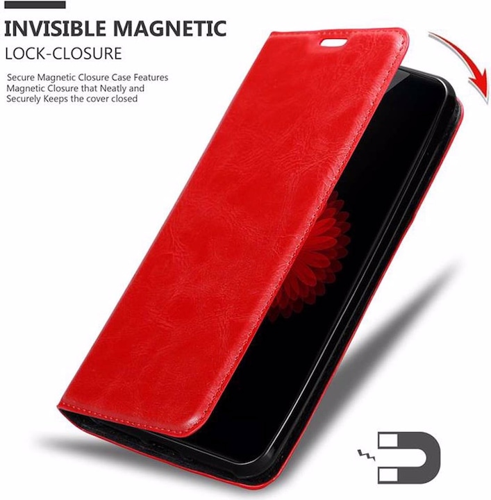 Actual product image Cadorabo Book Invisible Magnet Cover (ZTE Nubia Z11 Mini S)