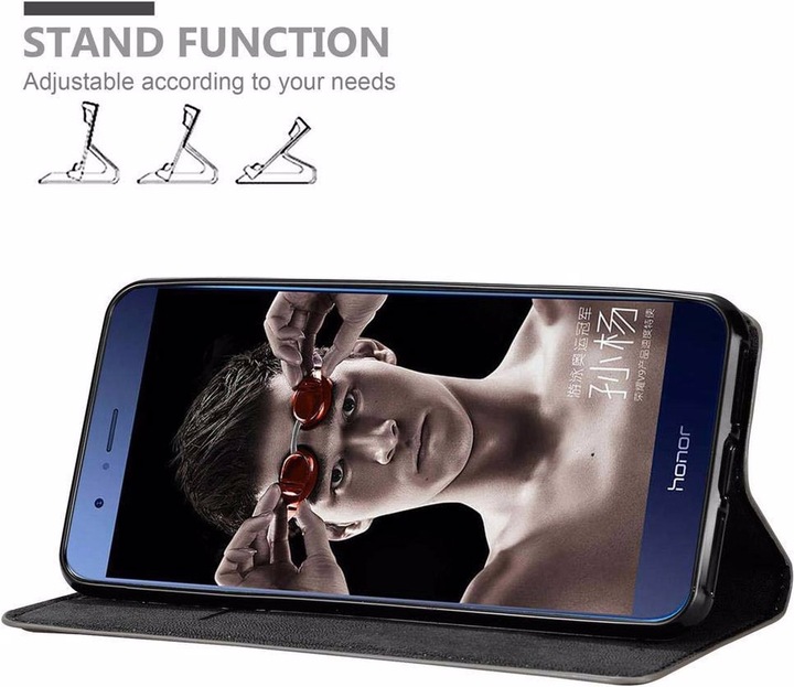 Produktbild Cadorabo Book Invisible Magnet Cover (Vivo V9)
