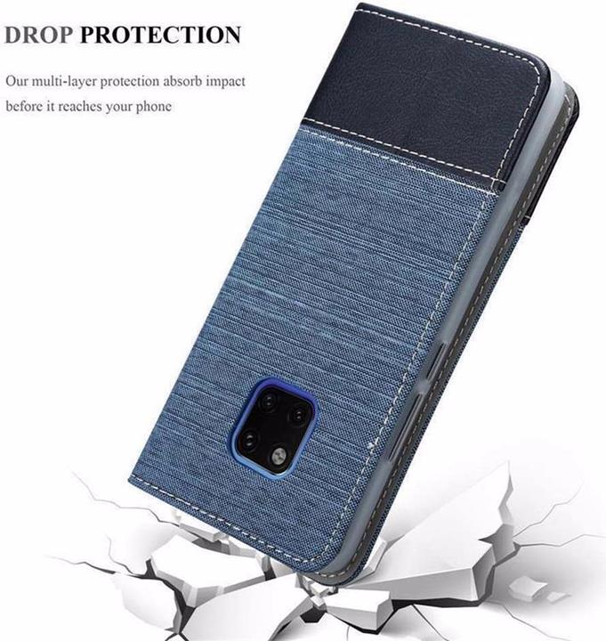Actual product image Cadorabo Book Jeans Optics Cover (Mate 20 Pro)