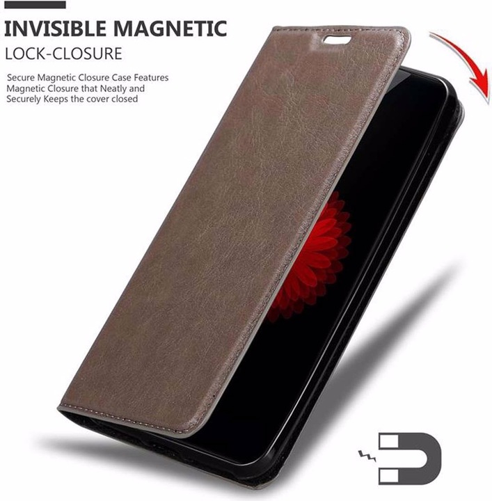 Actual product image Cadorabo Book Invisible Magnet Cover (ZTE Nubia Z11 Mini S)