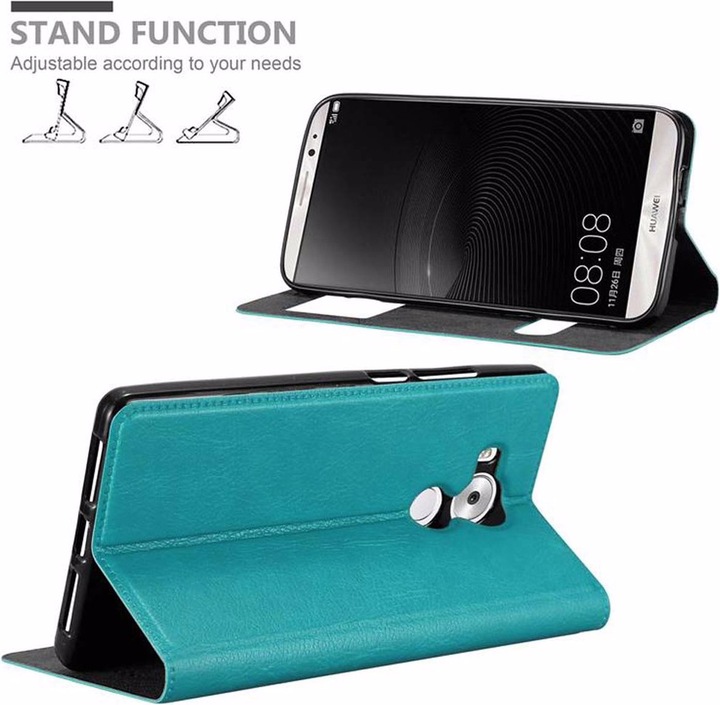 Actual product image Cadorabo Book with View double window cover (Mate 8)