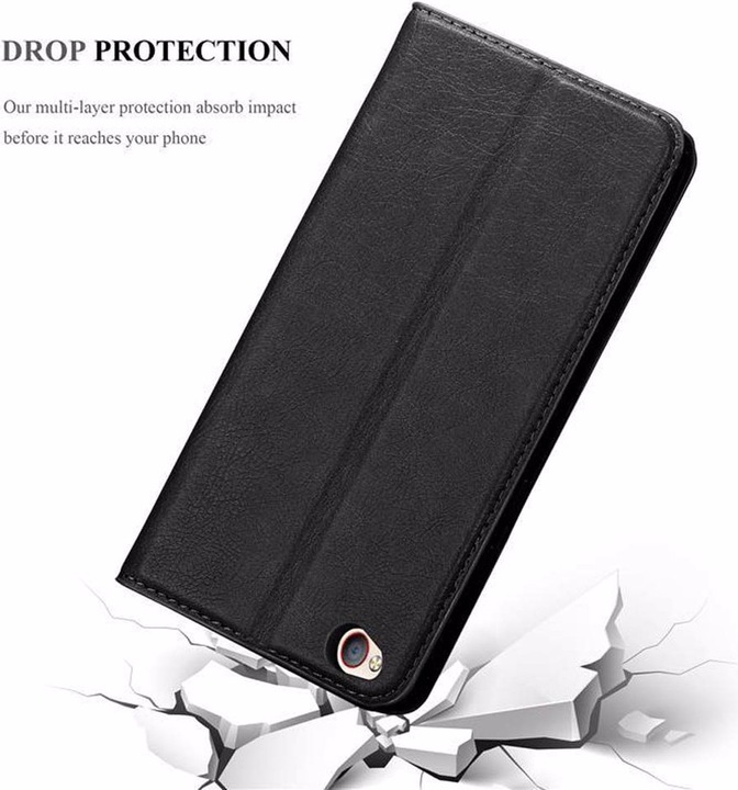 Actual product image Cadorabo Book Invisible Magnet Cover (ZTE Nubia M2 Lite)