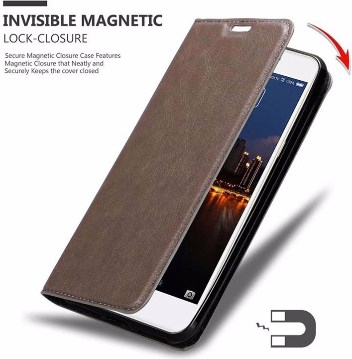 Actual product image Cadorabo Book Invisible Magnet Cover (ZTE Nubia N2)